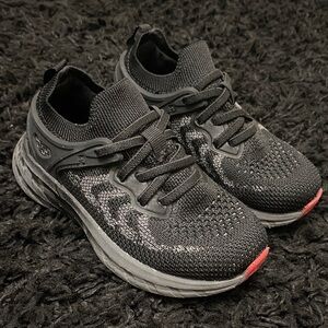 Black Knit Sneakers Size 7c Baby